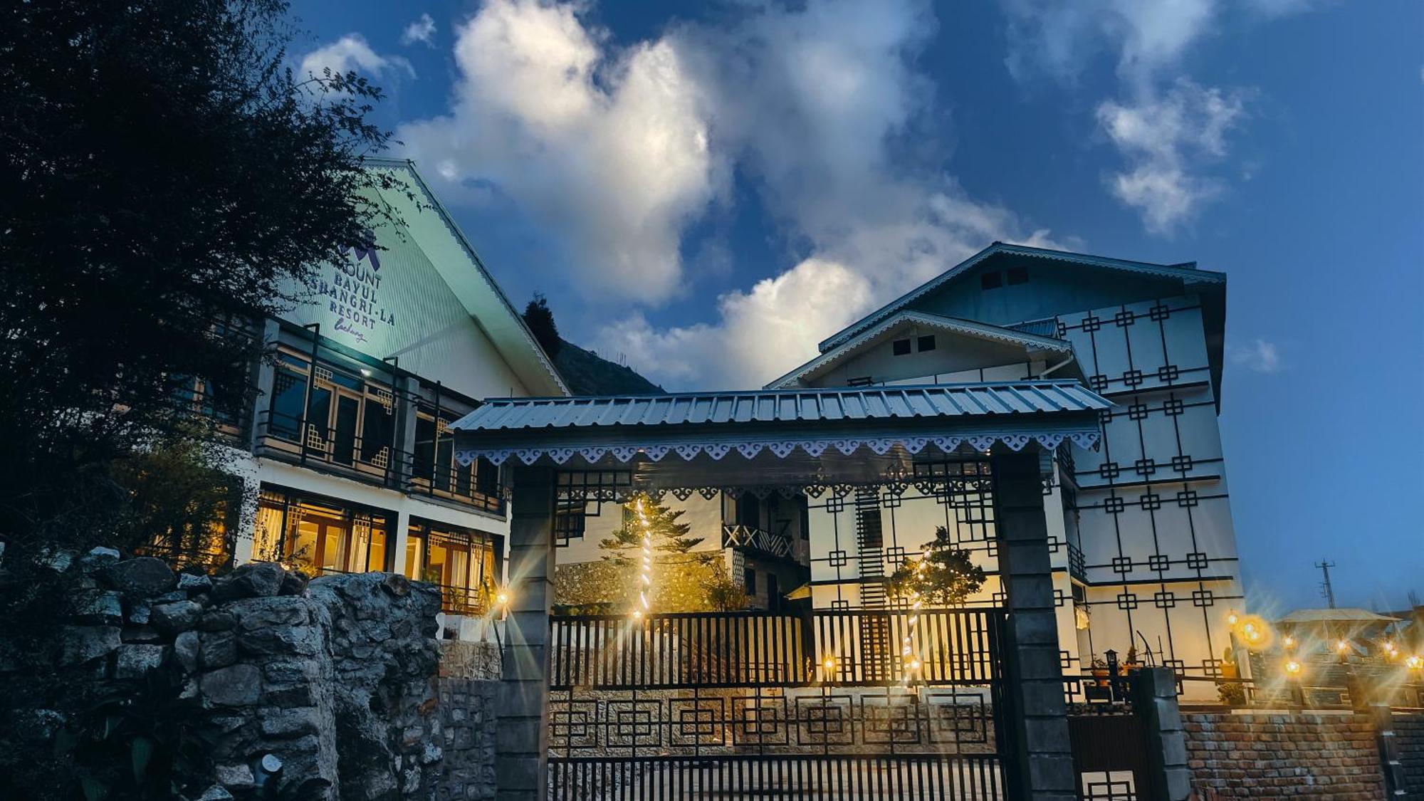 Mount Bayul Shangri-La Resort Lachung Exteriér fotografie